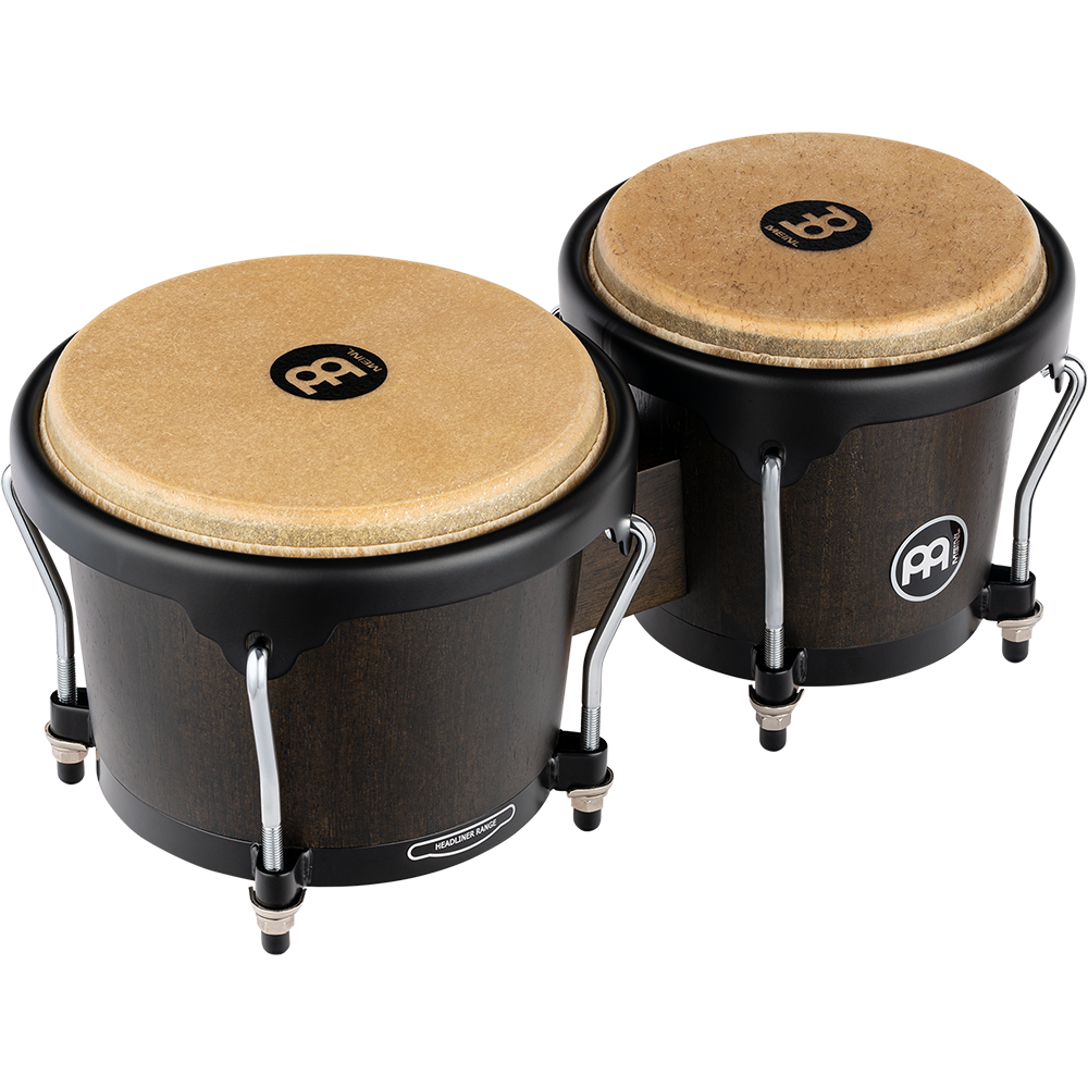 Meinl HB100VWB-M – Headliner Series wood bongo – 6 3/4 en 8 inch – Vintage Wine Barrel