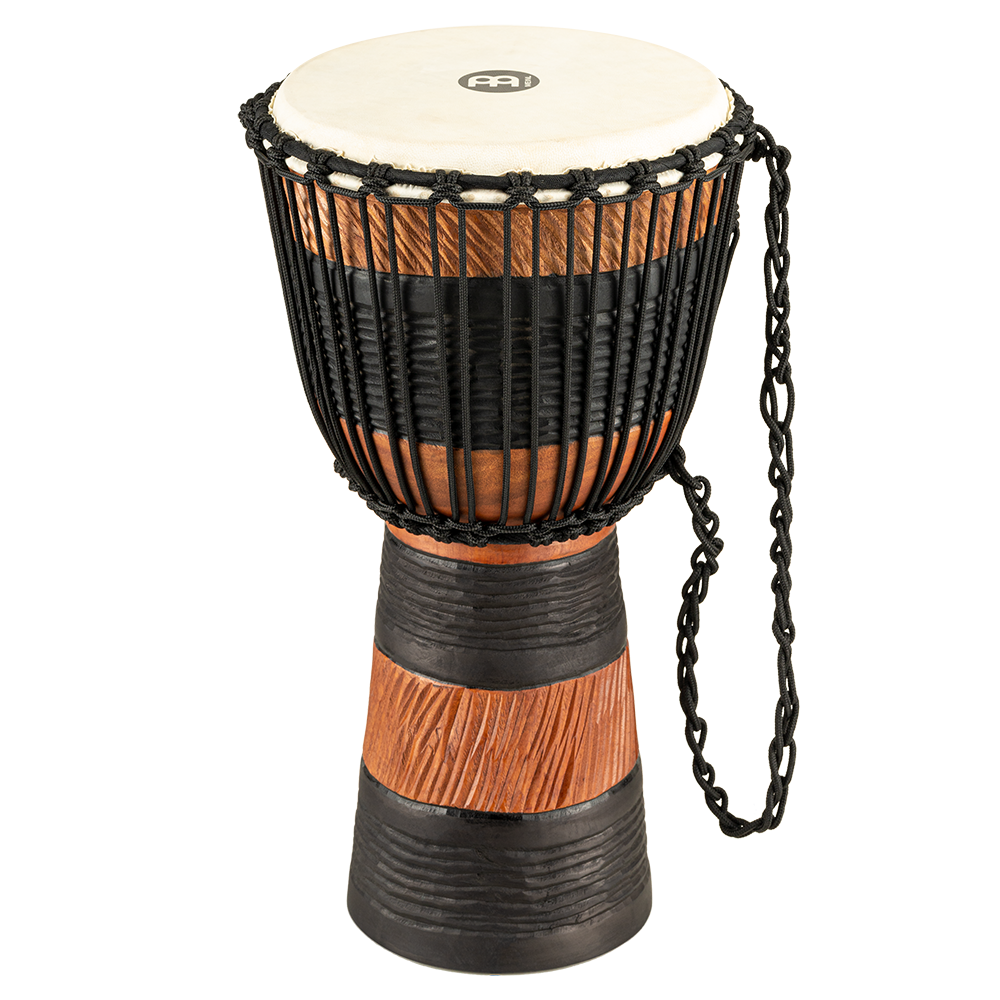 Meinl ADJ3-M+BAG – Earth Rhythm houten djembe met tas – 10 inch