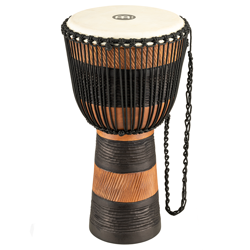 Meinl ADJ3-L+BAG – Earth Rhythm houten djembe met tas – 12 inch
