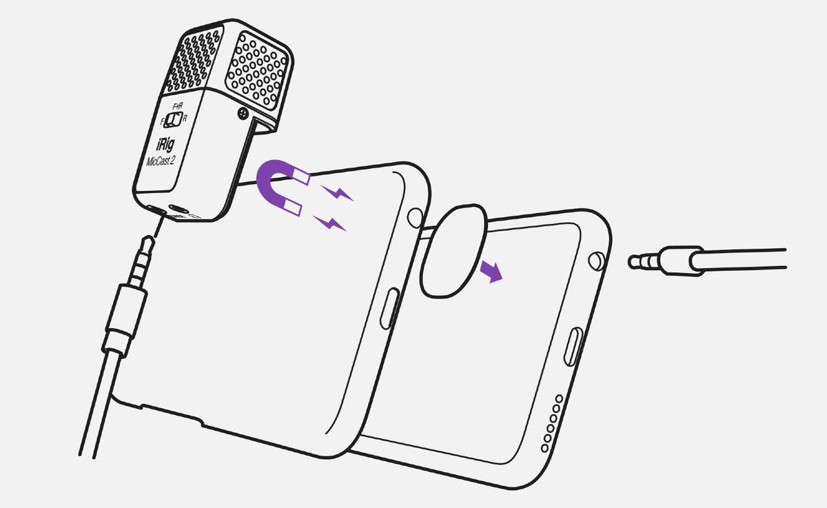 IK Multimedia iRig Mic Cast 2 afbeelding 2