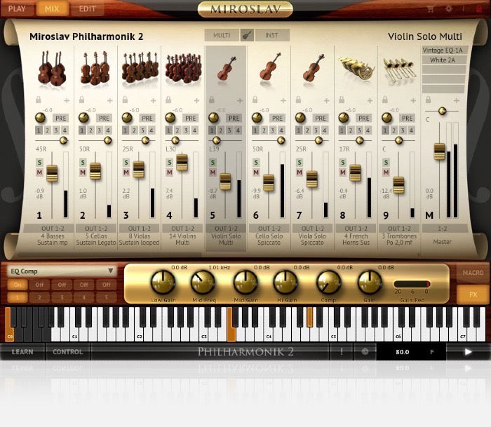 IK Multimedia Miroslav Philharmonik 2 - Orkest Werkstation afbeelding 2