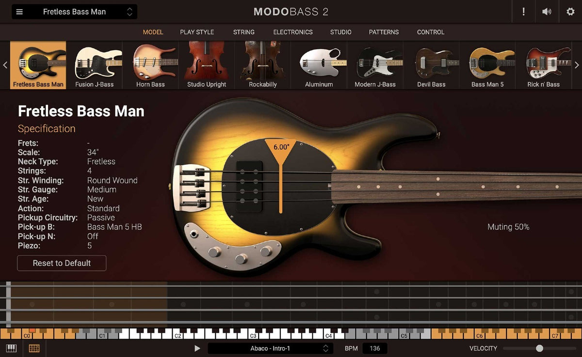 IK Multimedia MODO BASS 2 (Download) afbeelding 3