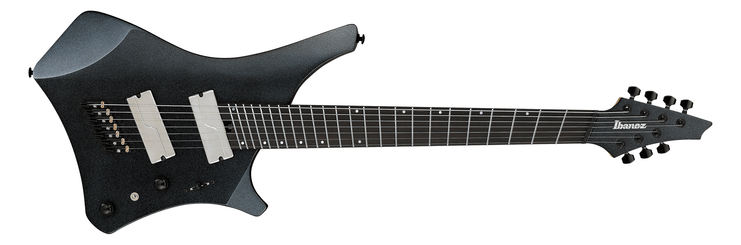Ibanez A527 Multiscale Electric Guitar 7-String HH iron pewter