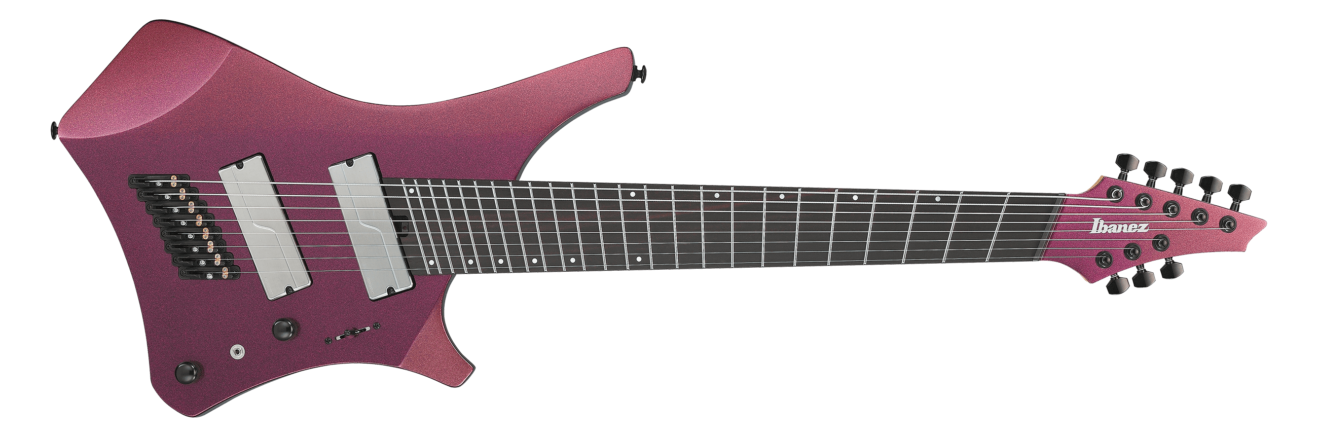 Ibanez A528 Multiscale Electric Guitar 8-String HH coral mirage