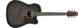 Ibanez AAD70CE AAD70CE-TBN Transparent Charcoal Burst - Akoestische gitaar