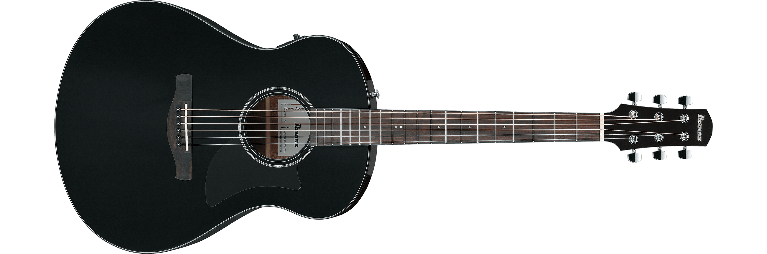 Ibanez AAM100E AAM100E-BK - Akoestische gitaar