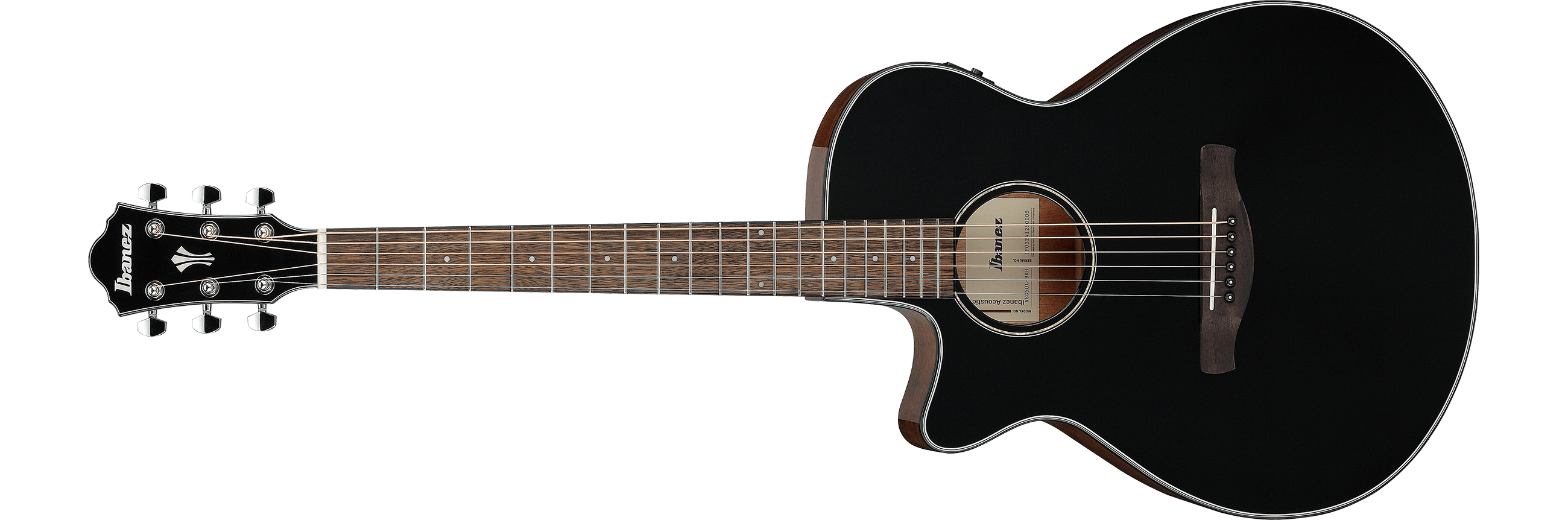 Ibanez AEG50L AEG50L-BKH Linkshandige Elektro-akoestische Gitaar