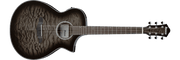 Ibanez AEWC16QATKH – Elektro-akoestische gitaar – Transparent Black Sunburst High Gloss