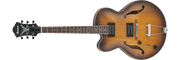 Ibanez AF55L-TF – Linkshandige hollowbody elektrische gitaar – Tobacco Flat