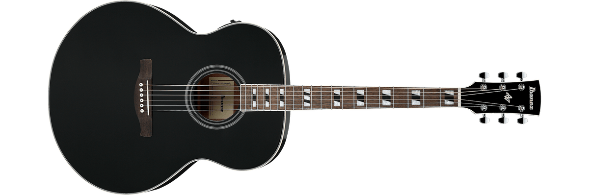 Ibanez AJ70M1E – Akoestische gitaar – Black High Gloss
