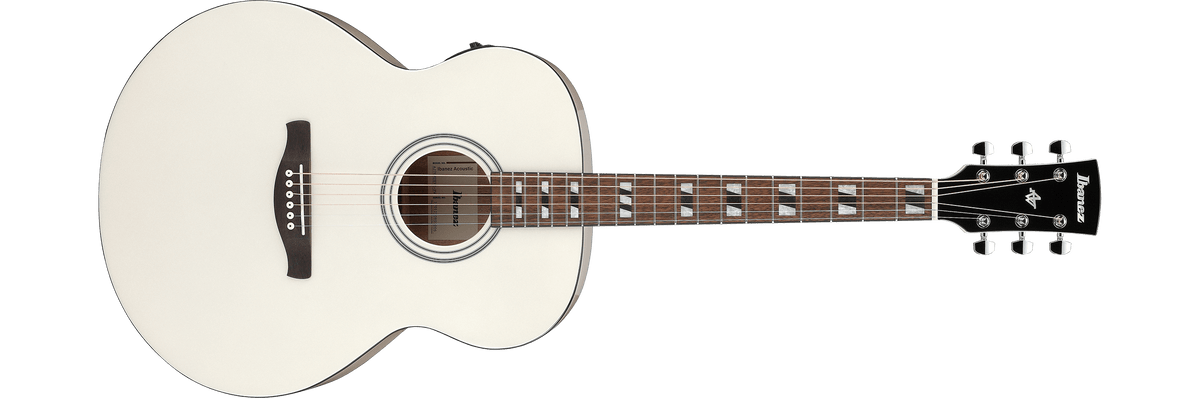 Ibanez AJ70M2E – Akoestische gitaar – Pearl White High Gloss