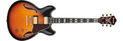 Ibanez Artstar AS113-BS – Semi-hollow elektrische gitaar – Brown Sunburst