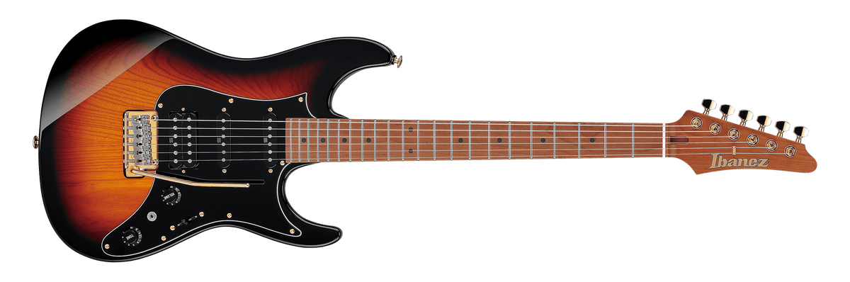 Ibanez AZ2204AG – Elektrische gitaar – Transparent Flat Blue
