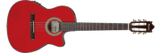 Ibanez GA35TCESRR – Elektro-klassieke gitaar – Sapphire Red High Gloss