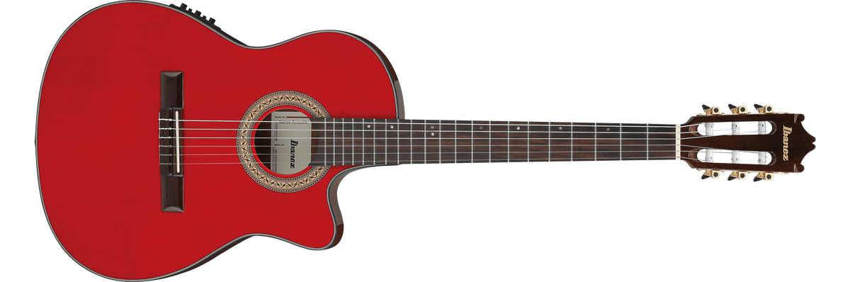 Ibanez GA35TCESRR – Elektro-klassieke gitaar – Sapphire Red High Gloss