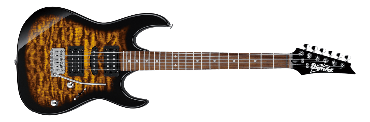 Ibanez GRX70QASB – Elektrische gitaar