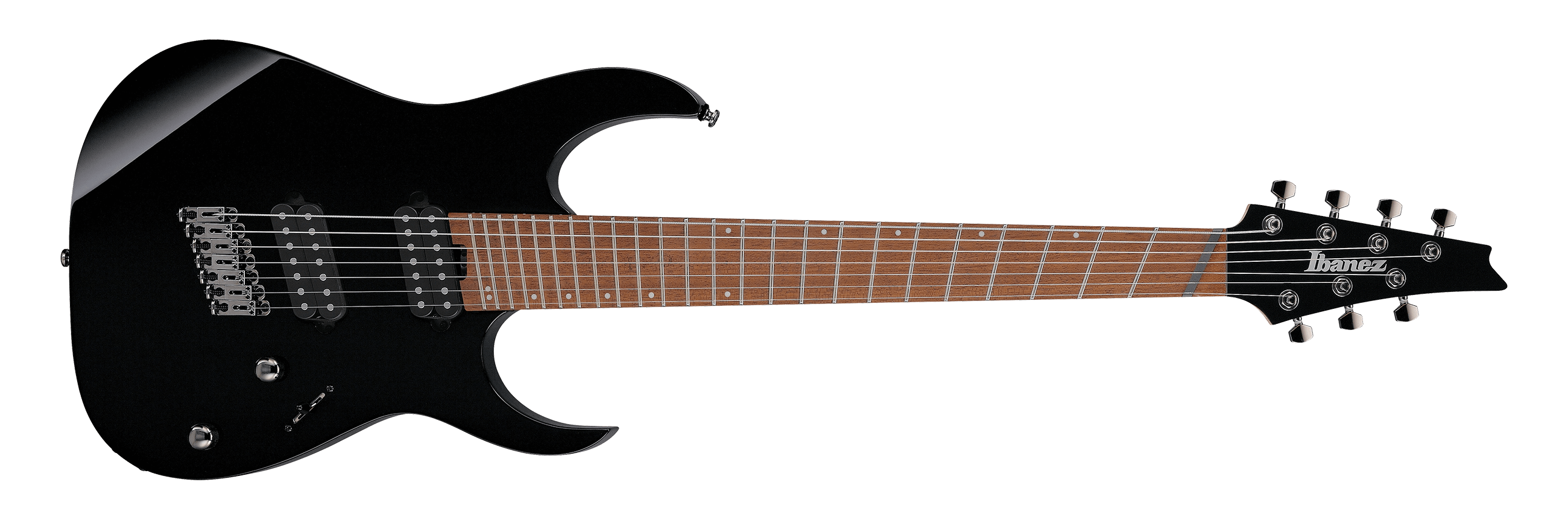 Ibanez RGMS7 Multiscale Electric Guitar 7-String HH Black