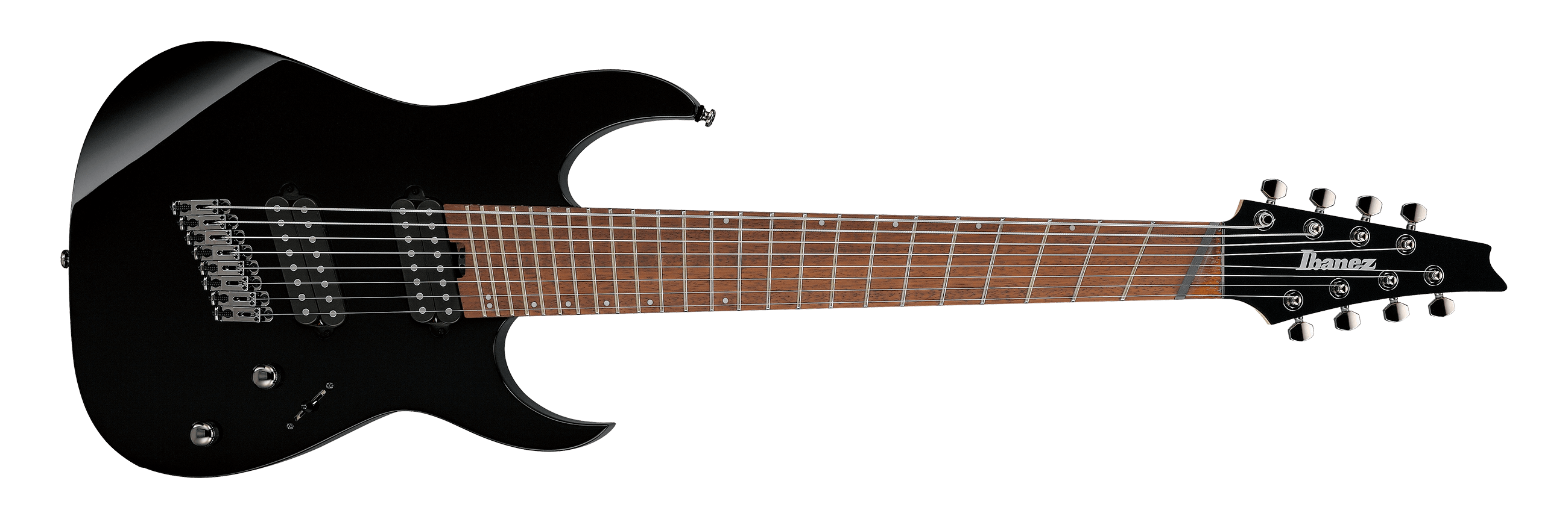 Ibanez RGMS8 Multiscale Electric Guitar 8-String HH Black