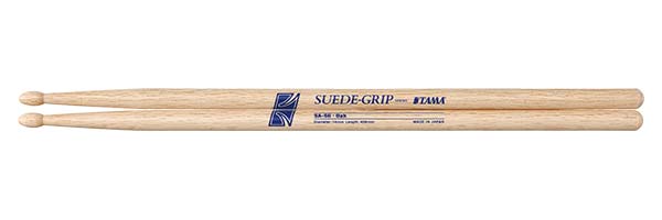 TAMA Suede-Grip Series 5A-SG – Drumstokken Japanse eik 14 mm, Suede-Grip