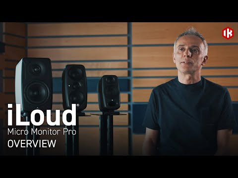 IK Multimedia iLoud Micro Monitor Pro - Zwart Paar 'Inclusief ARC Microfoon' video