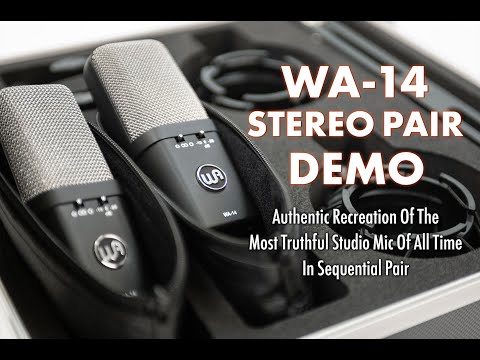 Warm Audio WA-14 Stereo Pair video