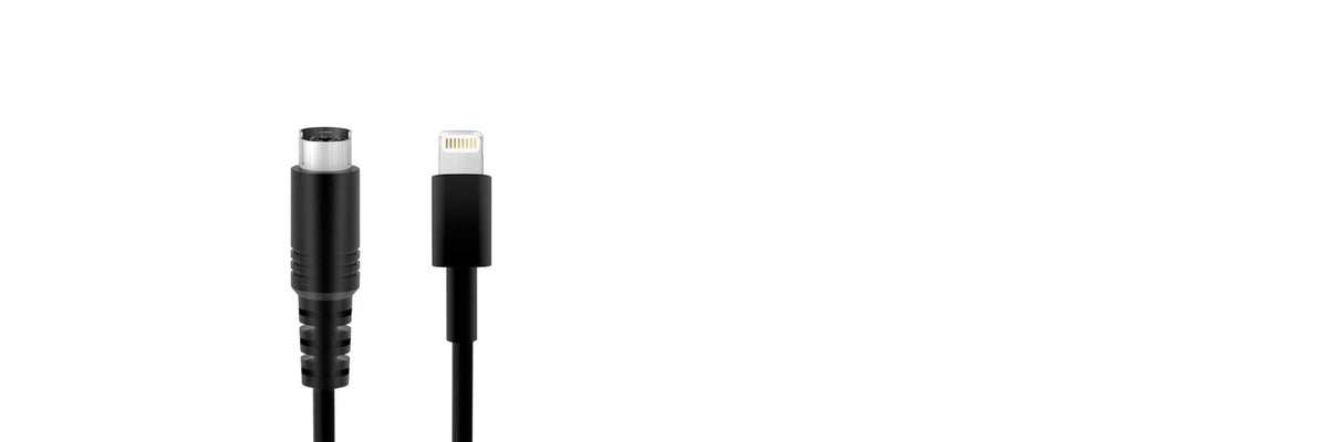 IK Multimedia Lightning to Mini-DIN Cable