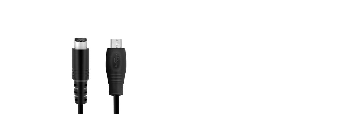 IK Multimedia Micro-USB-OTG to Mini-DIN cable