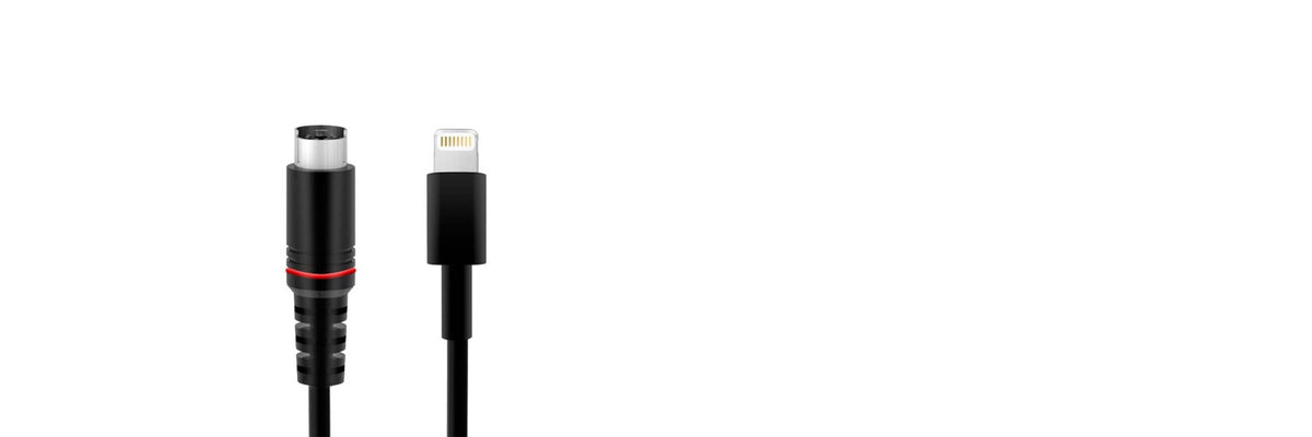 IK Multimedia IK Multimedia Lightning to Mini-DIN Cable Charging