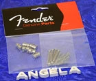 Fender 0012297049 American Vintage Telecaster Custom Brugzadels Nikkel Set van 6