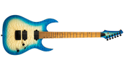 Spira Guitars S-500 QAB – 6-snarige elektrische gitaar – Transparant aquablauw