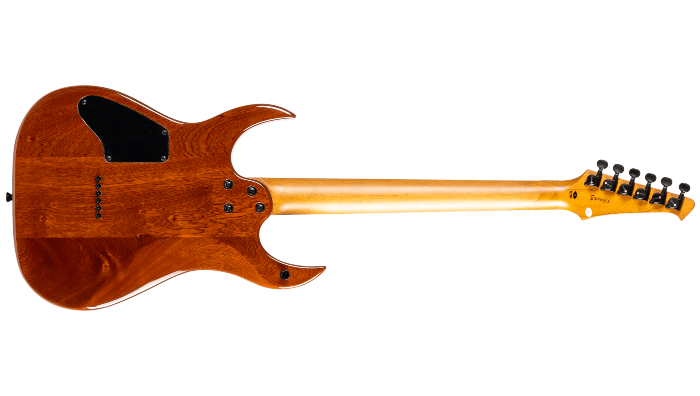 Spira Guitars S-500 QAB – 6-snarige elektrische gitaar – Transparant aquablauw