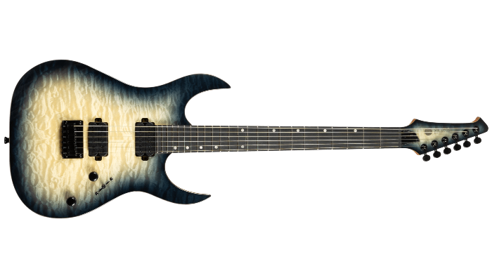Spira Guitars S-500 QGY E – 6-snarige elektrische gitaar – Grijs