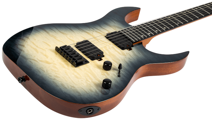 Spira Guitars S-500 QGY E – 6-snarige elektrische gitaar – Grijs