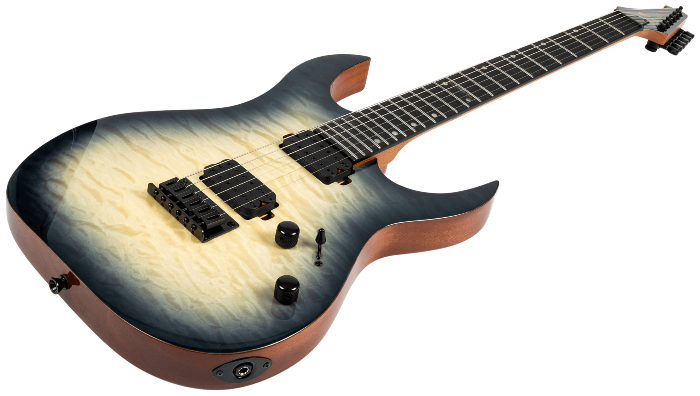 Spira Guitars S-500 QGY E – 6-snarige elektrische gitaar – Grijs