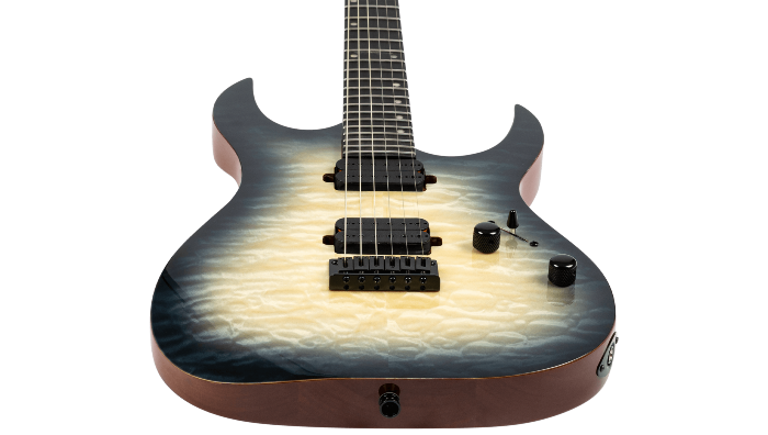 Spira Guitars S-500 QGY E – 6-snarige elektrische gitaar – Grijs