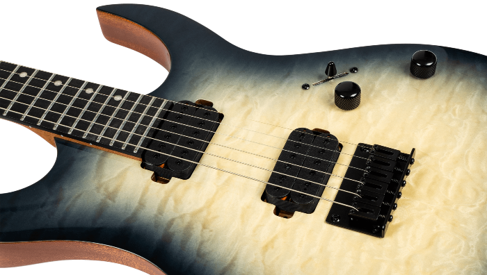 Spira Guitars S-500 QGY E – 6-snarige elektrische gitaar – Grijs