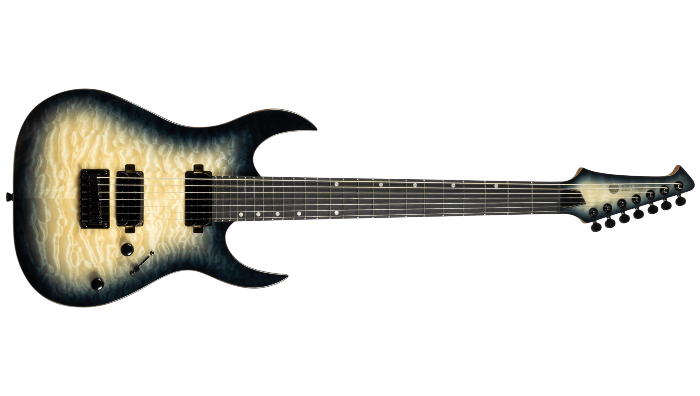 Spira Guitars S-507 QGY E – 7-snarige elektrische gitaar – Grijs