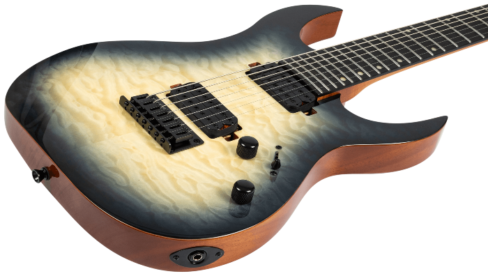 Spira Guitars S-507 QGY E – 7-snarige elektrische gitaar – Grijs