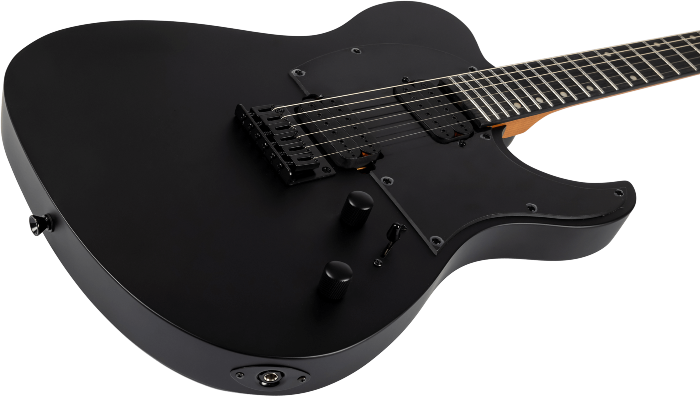 Spira Guitars T-400 MBK – 6-snarige elektrische gitaar – Zwart