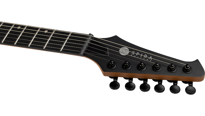 Spira Guitars T-400 MBK – 6-snarige elektrische gitaar – Zwart