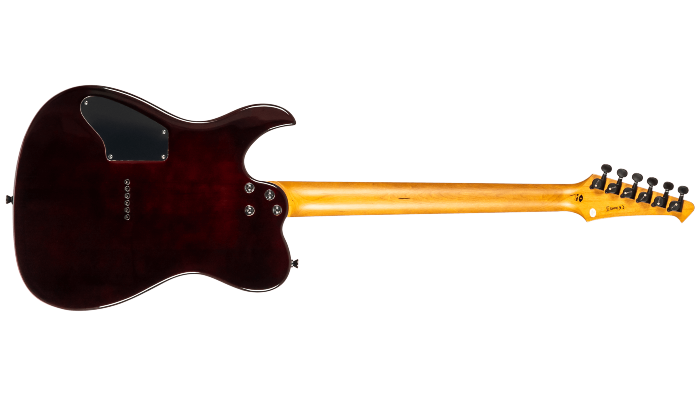 Spira Guitars T-450 TDB – 6-snarige elektrische gitaar – Transparant aquablauw