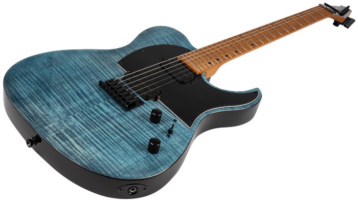 Spira Guitars T-450 TDB – 6-snarige elektrische gitaar – Transparant aquablauw