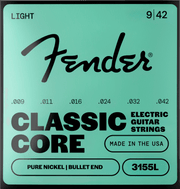 Fender F-3155L Classic Core Bullets Pure Nickel elektrische gitaarsnaren 9-42