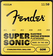 Fender F-50M SuperSonic 50 Flatwound elektrische gitaarsnaren 11-50