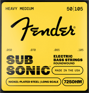 Fender F-7250HM SubSonic 7250 Nickel-Plated Steel basgitaarsnaren 50-105
