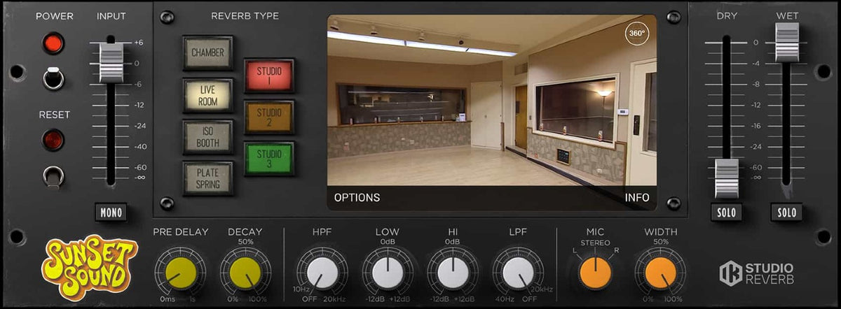 IK Multimedia Sunset Studio Reverb (Download) afbeelding 3