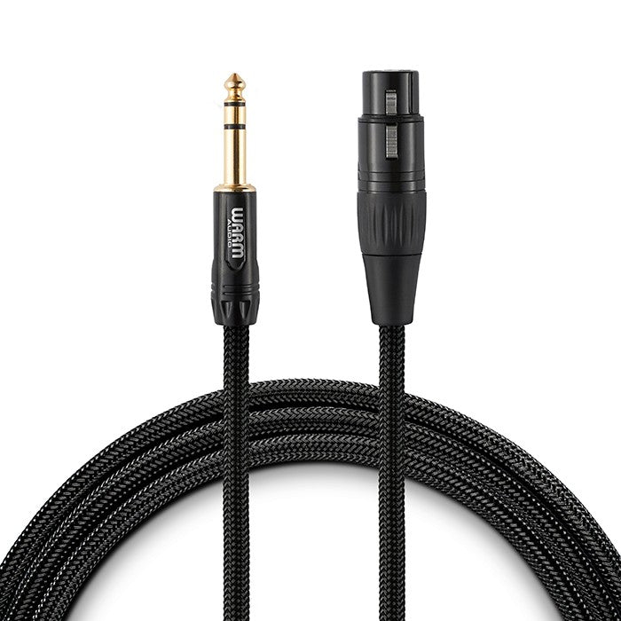Warm Audio Premier Series - Studio & Live XLR Female to TRS Male 3' (0.9 m)