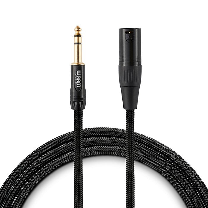 Warm Audio Premier Series - Studio & Live XLR Male to TRS Male 3' (0.9 m)