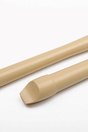 sopraanblokfluit, C-stemming, Barok systeem, ABS, naturel, 2-delig, 310 mm