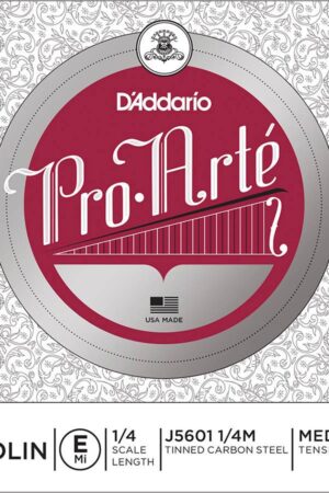 D’Addario Pro Arte Bowed Vioolsnaar E-1 1/4 steel